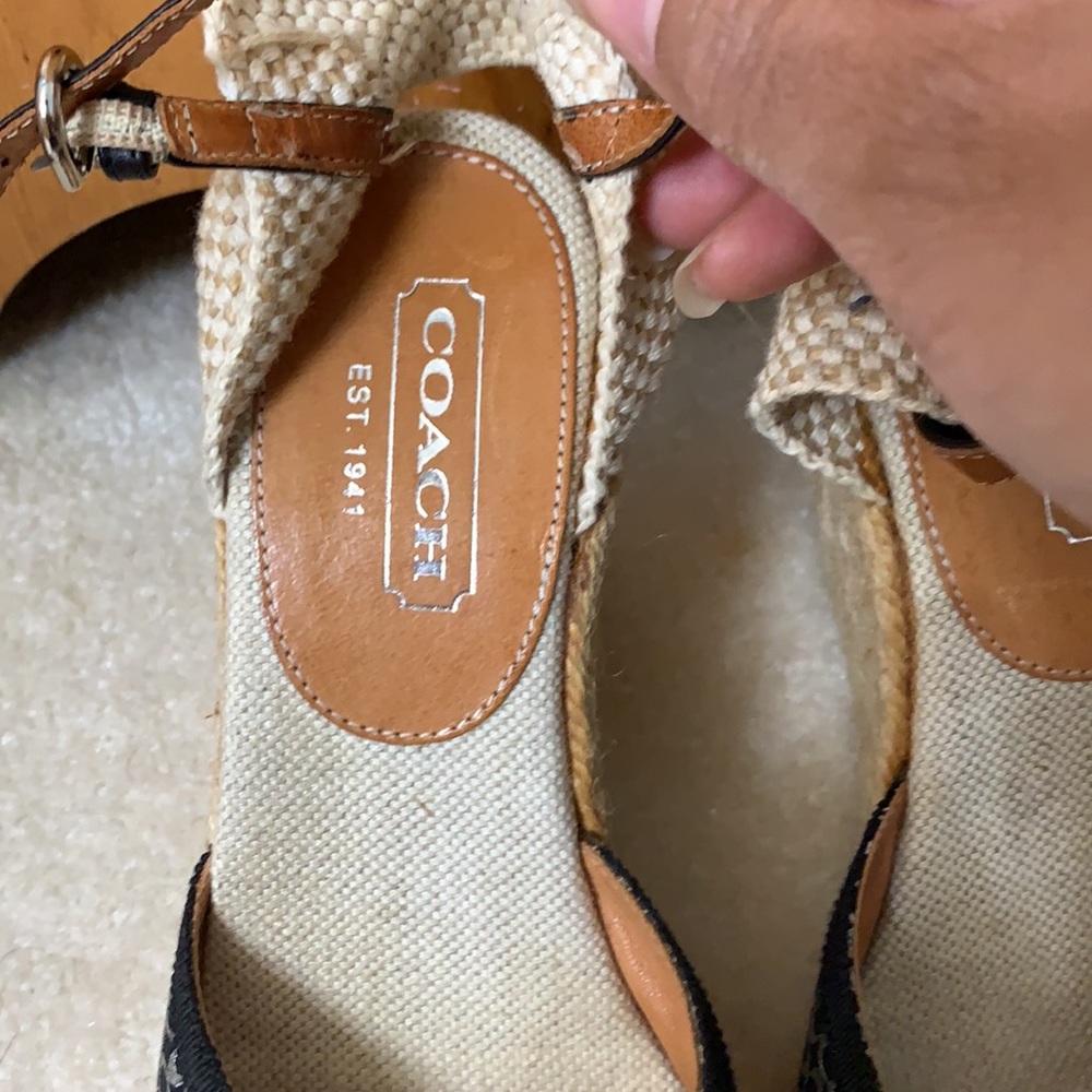 Coach wedges - Picture 2 of 7